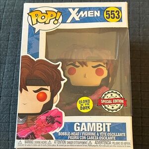 Funko Pop X-Men Gambit Special Edition Figure